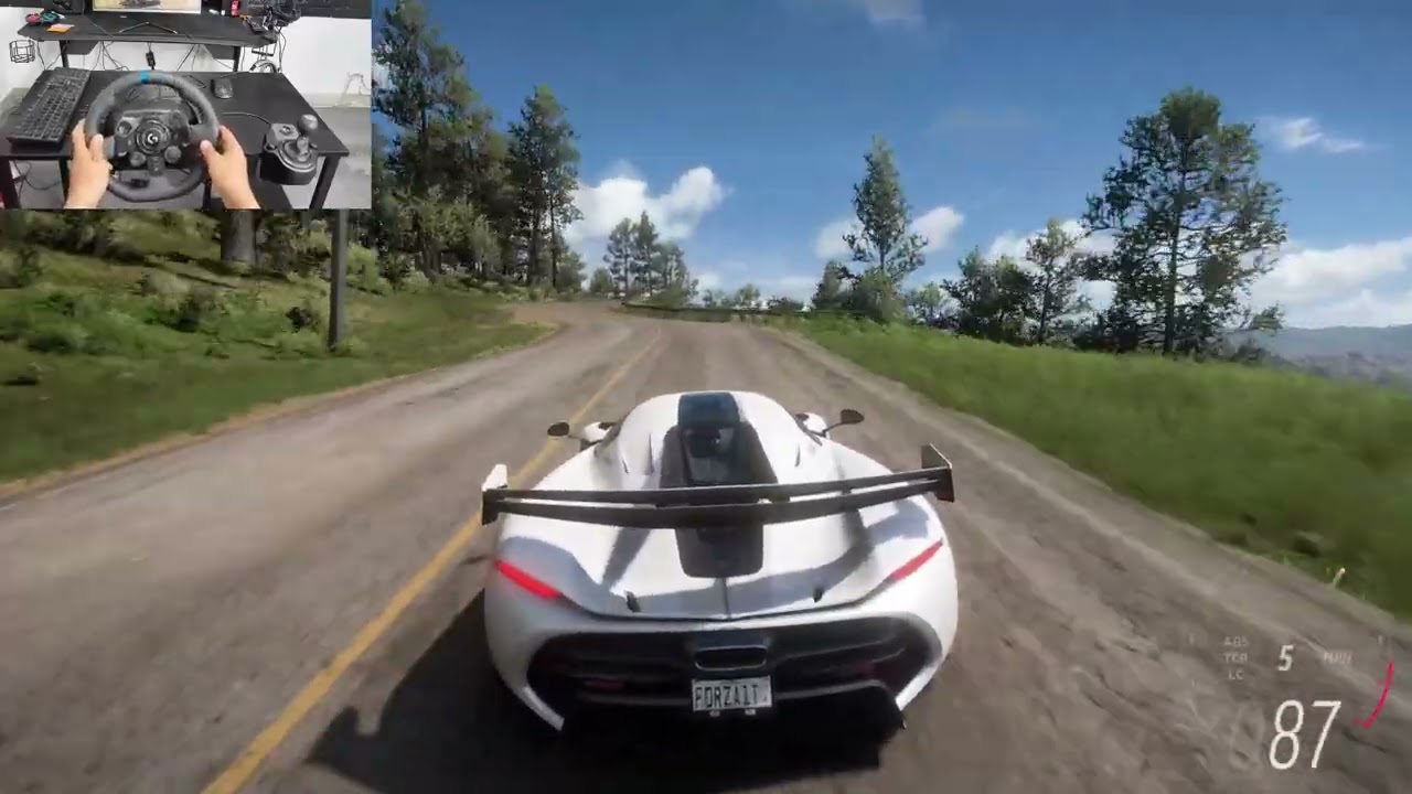 Koenigsegg Jesko POV Drive | Logitech G923 Gameplay | Forza Horizon 5