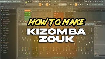HOW TO MAKE ZOUK KIZOMBA INSTRUMENTAL BEAT IN FL STUDIO . BIGGINNER COMPLETE TUTORIAL