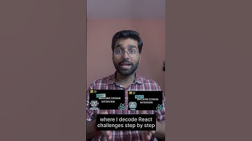 Crack the React Coding Round #ReactCoding #codinginterviews #shorts