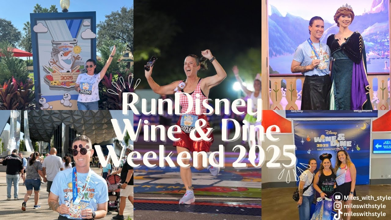 RunDisney Wine & Dine weekend 2025 Vlog