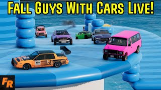 Fall Guys But With Cars Live! - BeamNG Drive