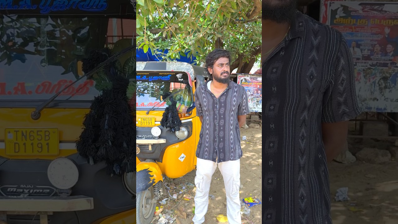 Friend Oodi poittan😂Kandippa twist irukku🤣Just For Fun😅🤣 #comedy #trending #autokaaran #twist