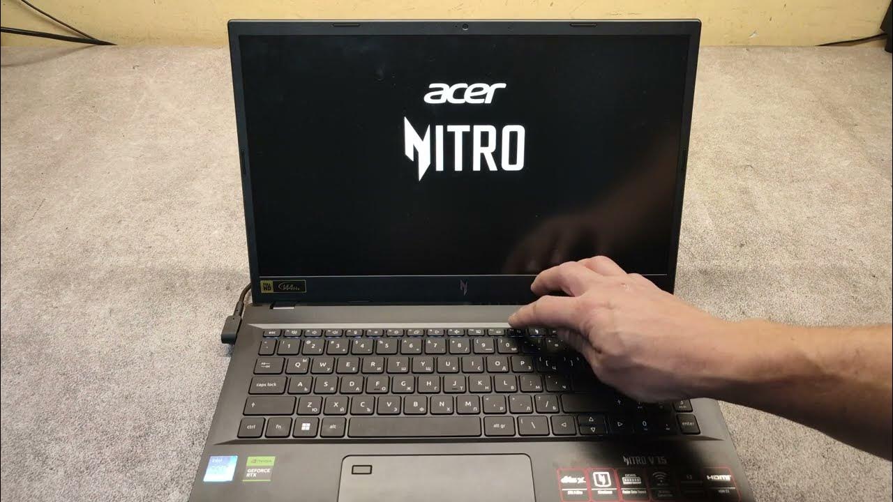 How to enter the bios on acer nitro v15 how to enter boot menu boot
