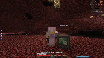 Minecraft All The Mods Ep.9 - Using RFTools Builder to Quarry The Nether/Started Mekanism