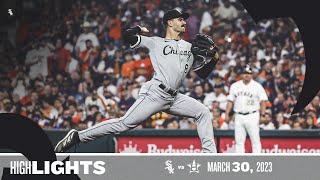 HIGHLIGHTS: Cease Dominates, Grifol Earns First Win vs. Astros (3.30.23)