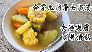 合掌瓜清熱去濕湯/去濕護膚/舒緩身癢/老友記小孩都適合/粵語/中字