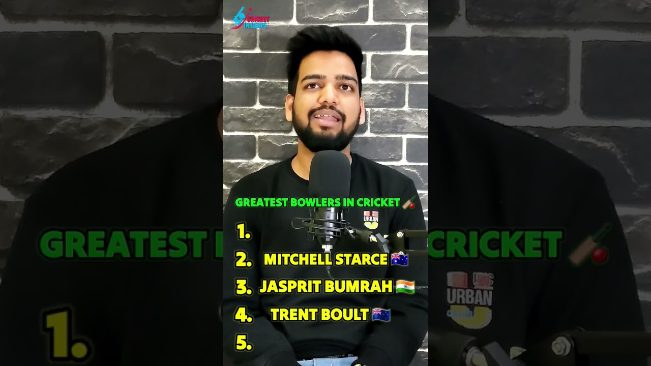 GREATEST BOWLERS IN CRICKET 🏏 
