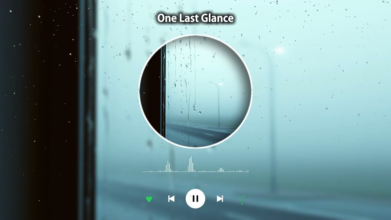 One Last Glance ♪ Emotional  | A Poignant Tale of Unspoken Love on a Rainy Night in Paris