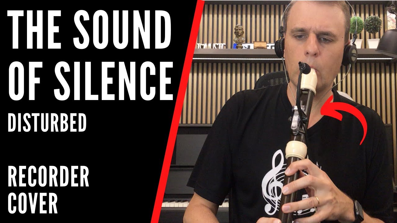 The Sound of Silence - Disturbed - Record Tenor Cover (flauta doce) - partitura/score