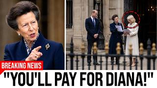 Princess Anne TAKES DOWN Camilla To Avenge Diana! — Her Move STUNNED All Of Britain, Even William