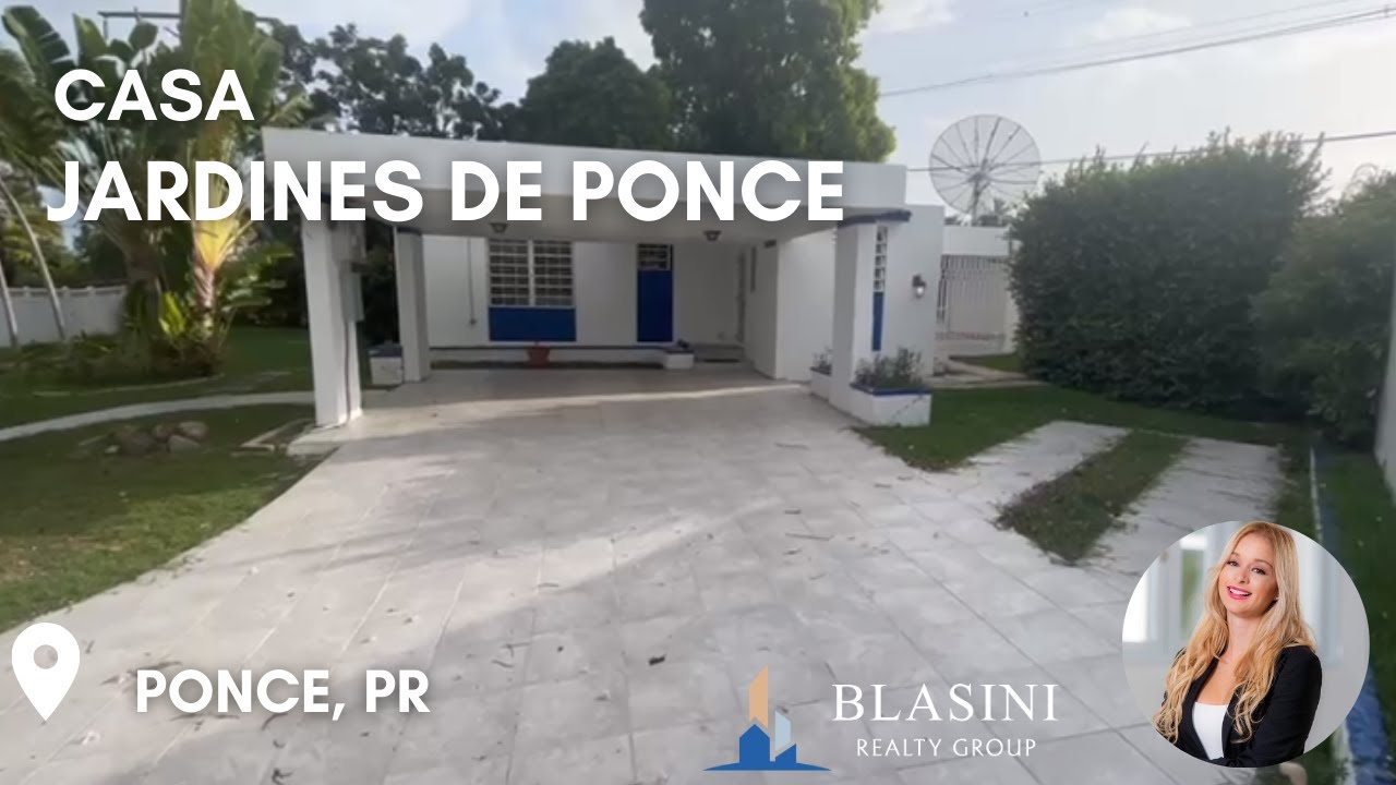 SE RENTA📍 Casa Jardines de Ponce, Ponce PR. YouTube