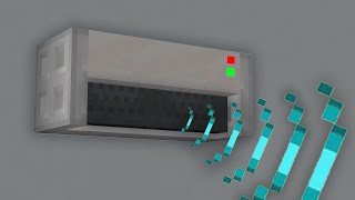 how to make an air conditioner in minecraft