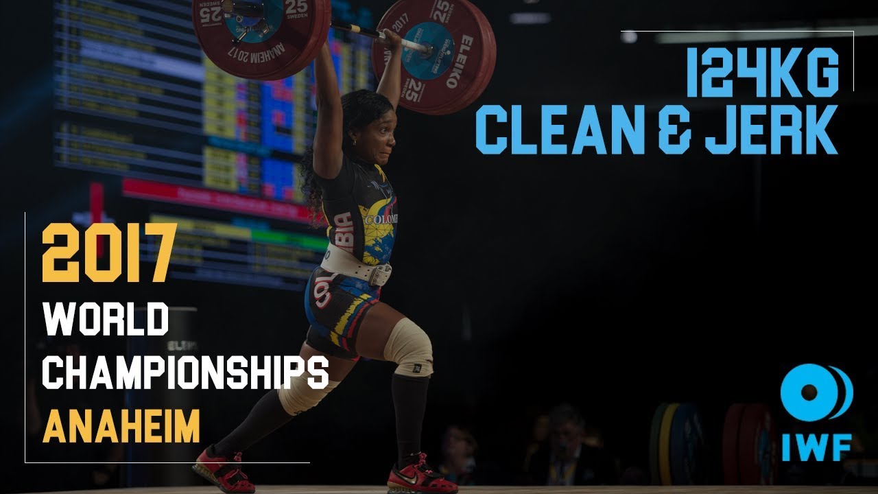 Lina Rivas Lina Rivas | 124kg Clean & Jerk - YouTube