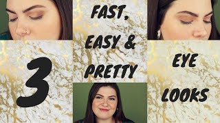 3 QUICK EYE LOOKS FOR ANY OCCASION - Libbi Rogers -