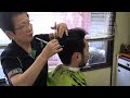 💈🇯🇵若手理容師が老舗床屋で体験する職人の技、床屋探偵団が「バーバーロダン」で総合調髪