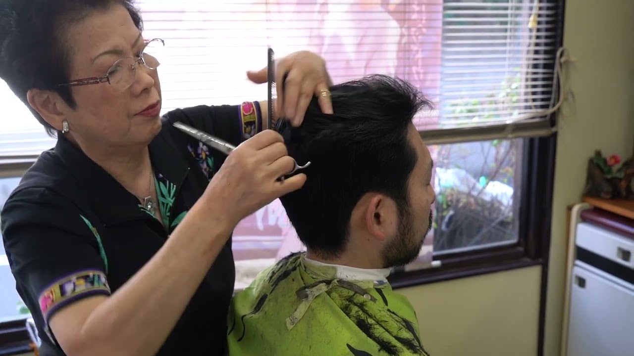 💈🇯🇵若手理容師が老舗床屋で体験する職人の技、床屋探偵団が「バーバーロダン」で総合調髪