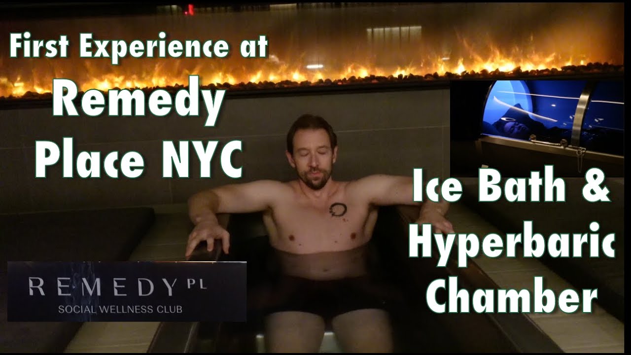 First Experience at Remedy Place NYC | Ice Bath & Hyperbaric Chamber # ...