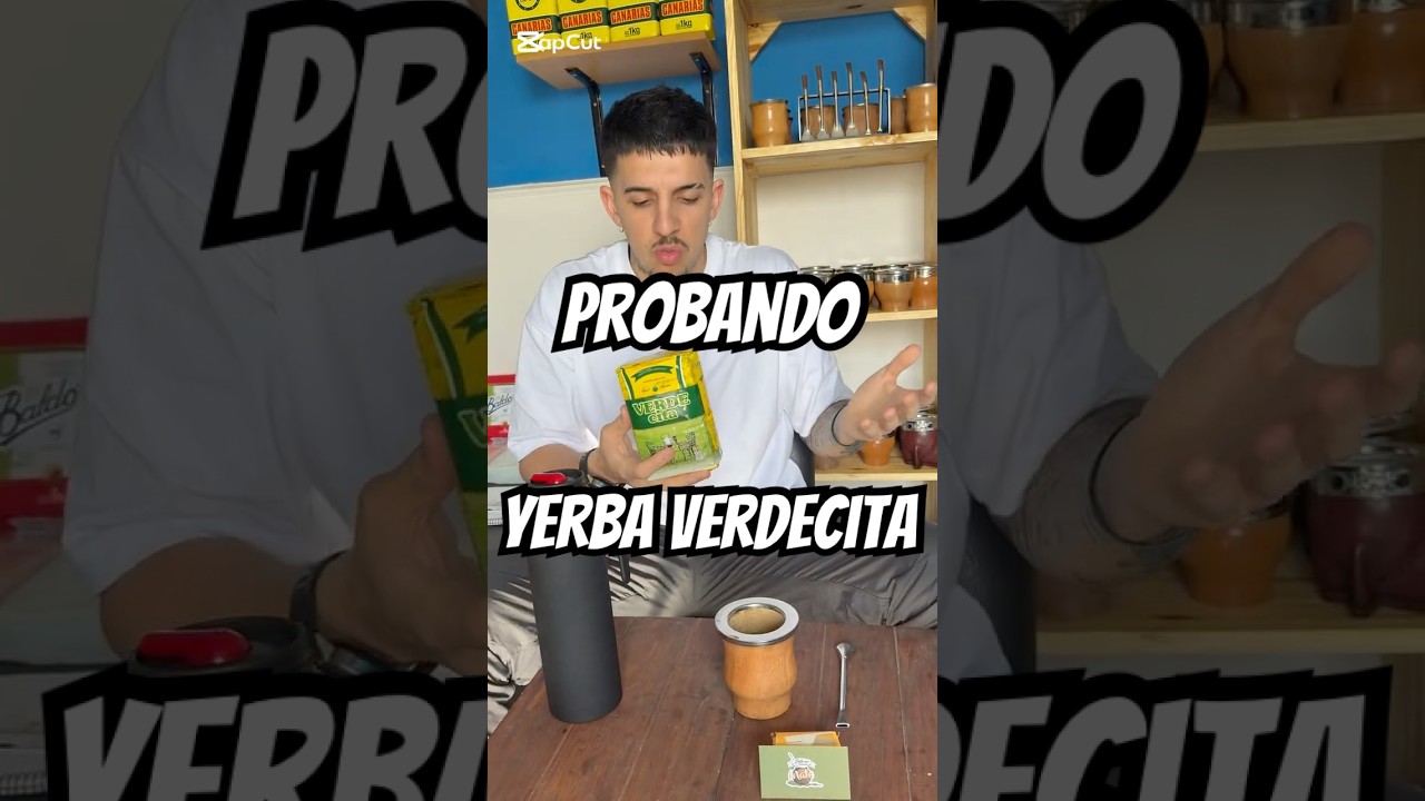| PROBANDO YERBA VERDECITA | ¿es tan rica como dicen?