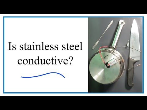 Video: L'acciaio conduce elettricità?