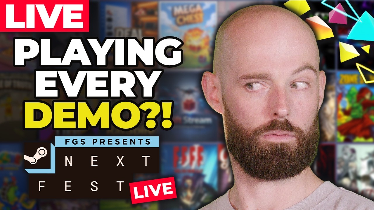 Can we play EVERY Steam Next Fest demo? (FINAL DAY)