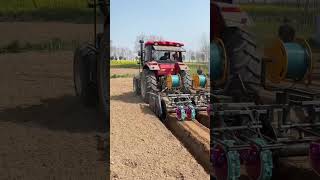 Advanced Tractor Farming Machine 🚜 Smart Agriculture Technology for Fast Seed Planting in feilds