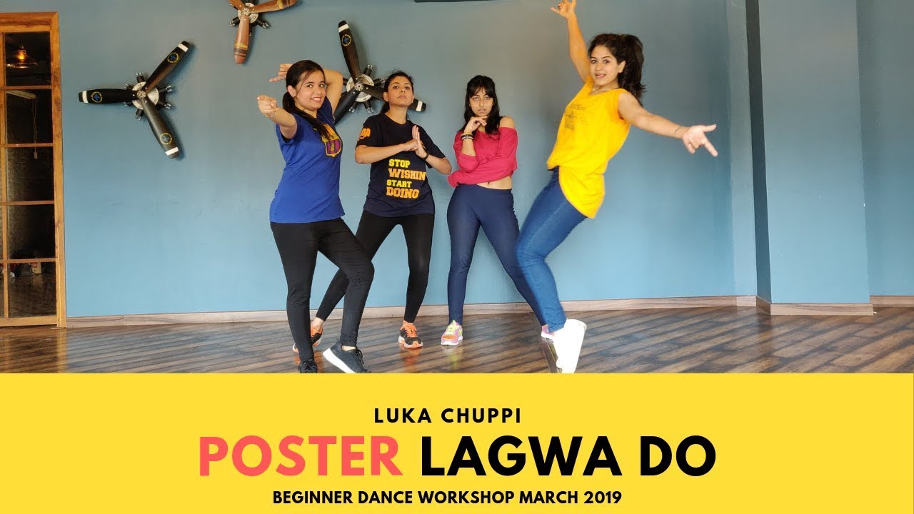 Luka Chuppi Poster Lagwa Do Dance  Kartik Aaryan Kriti Sanon  Rohit Nayar Choreography