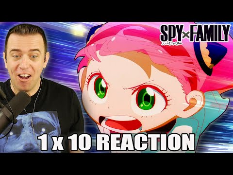 ANYA IS THE BEST AT DODGEBALL! | Spy x Family Season 1 Episode 10 REACTION