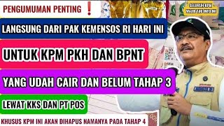 Latest Info❗FOR PKH AND BPNT KPM WHO HAVE AND HAVE NOT DISBURSED PHASE 3 OF KKS POS! THESE KPM HA...