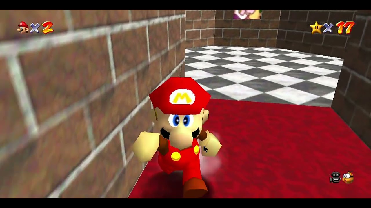 Tremendo viciado del Super Mario 64 Coop Deluxe que soy xD