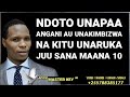 NDOTO UNAPAA ANGANI AU UNAKIMBIZWA NA KITU UNARUKA JUU SANA MAANA 10