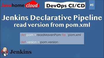 DevOps - CI/CD - Jenkins Pipeline read version from maven pom file