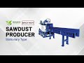 YM350BM Sawdust Producer (Stationary type) Biomass Brother
