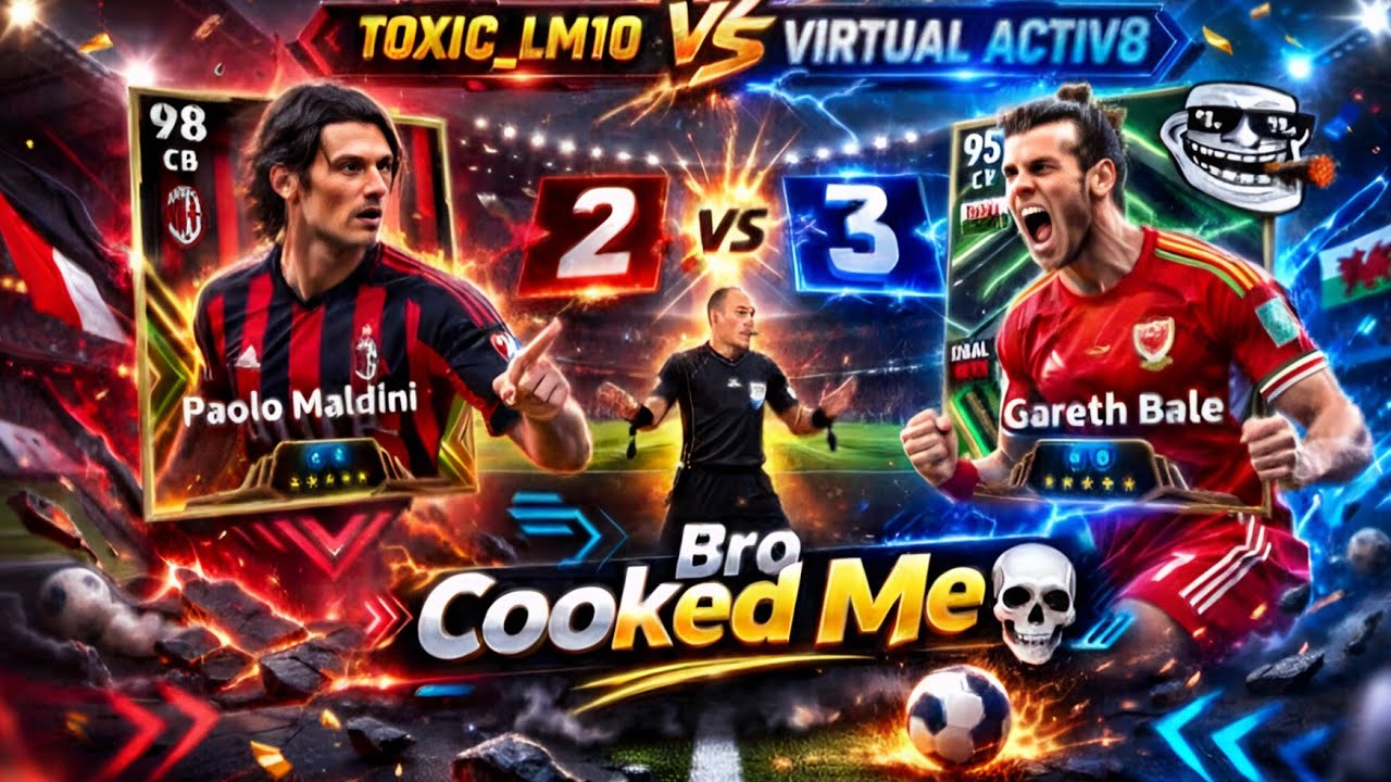 T0XIC_LM10 vs VIRTUAL ACTIV8 | INSANE eFootball Friendly | 2–3 🤯  @T0XiC_LM.10 VS @VirtualActiv8 🔥