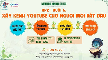 Mentor K4 | HP2 | Buổi 6 | Xây Kênh Youtube
