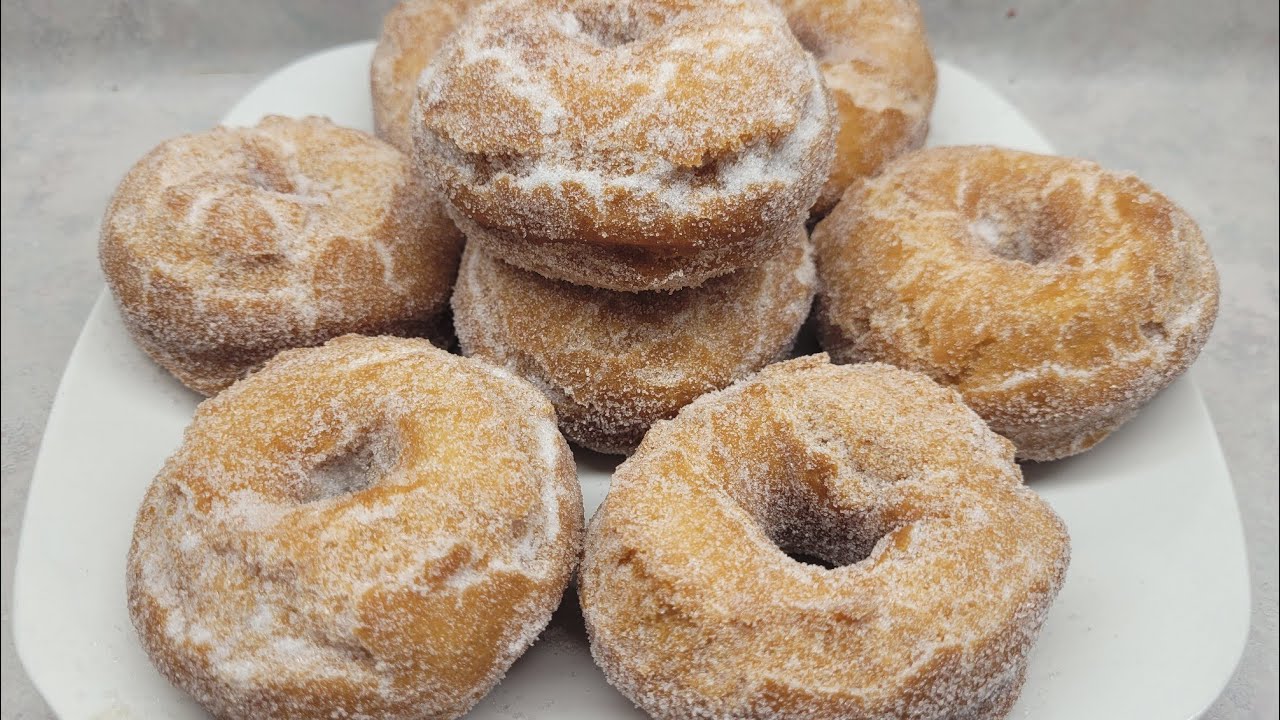como hacer donas sin levadura extra riquísimas sin reposo