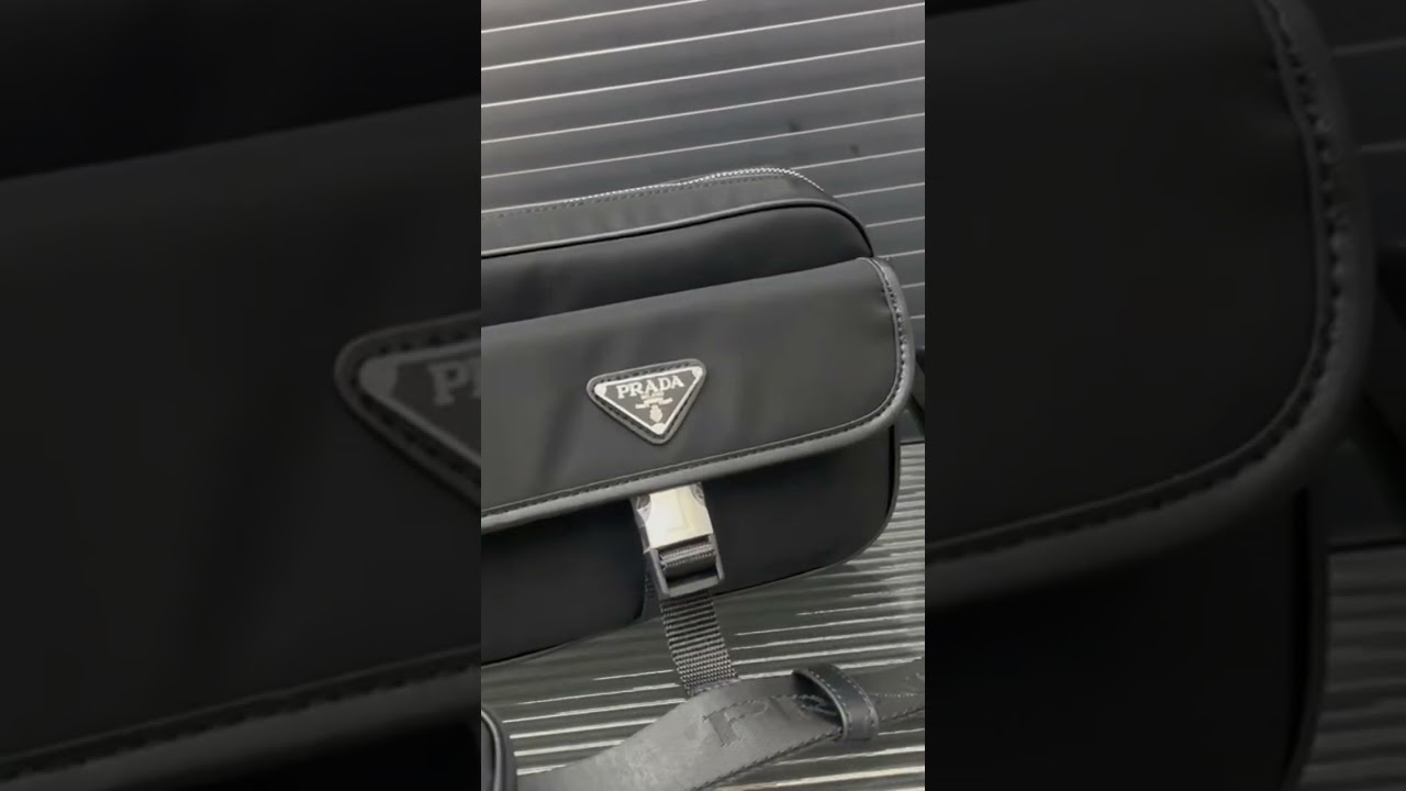 Prada men's bag gift bag, when you have Prada, inferiority will stay away from you