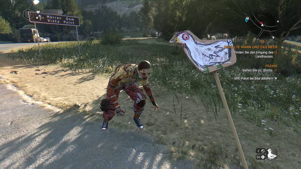 Dying Light: The Following - Chicken on a Stick Blueprint - Location and Gameplay