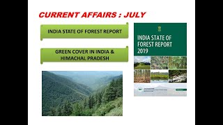 State of Forest Report 2019 and Himachal Pradesh