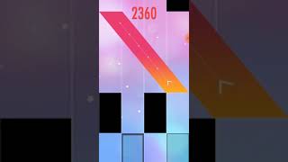 Piano tiles 2 red carmation 4379 high score on phone 9 laps cleared screenshot 2