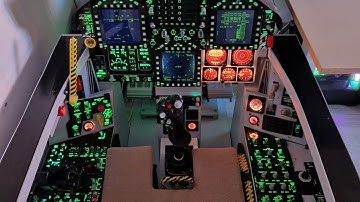 F/A-18C cold start on new cockpit