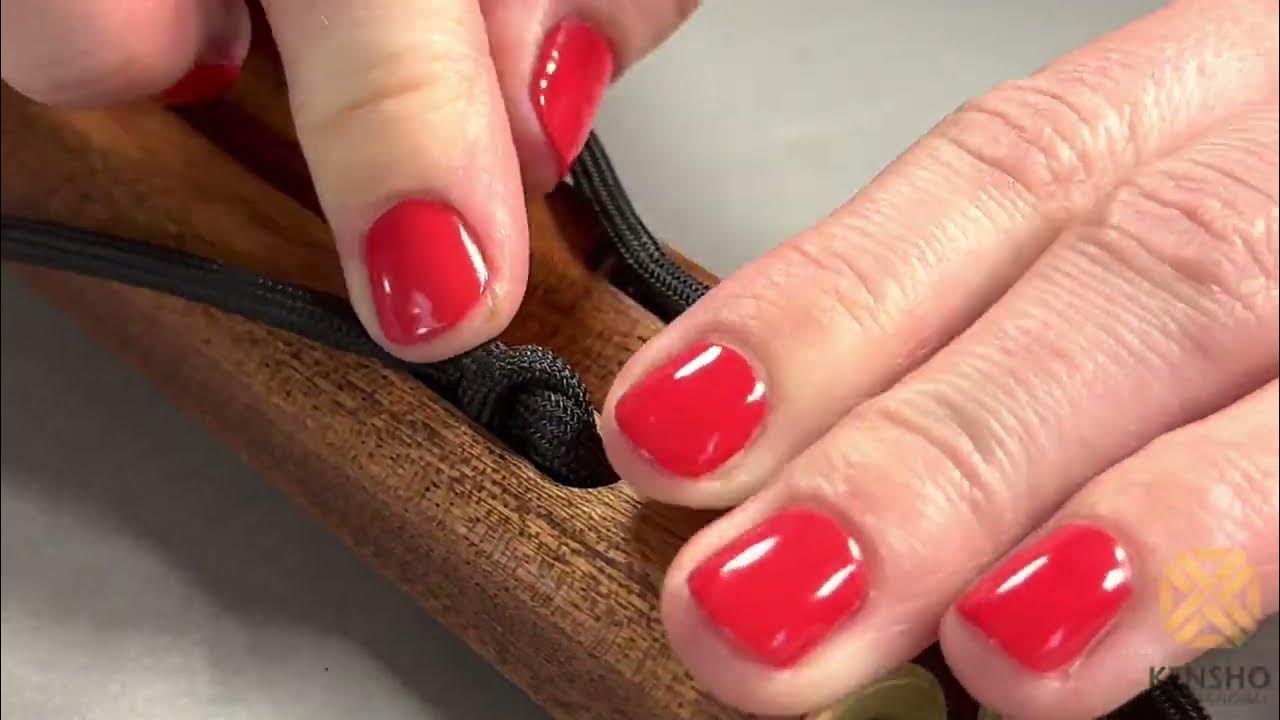 How to tie, retie, string or restring your nunchaku. YouTube