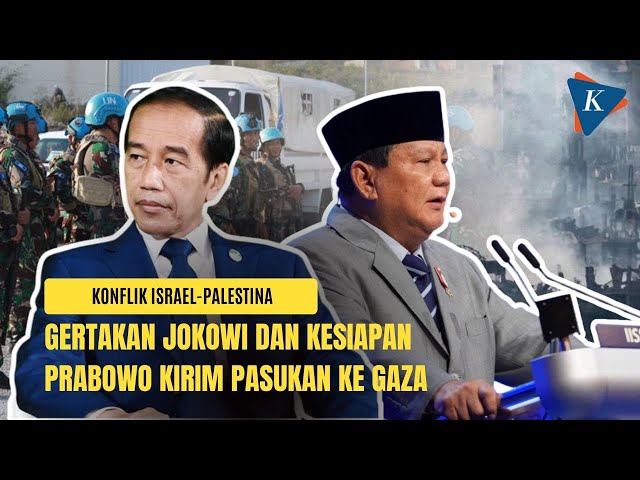 Indonesia Bela Palestina: Jokowi Gertak Israel, Prabowo Kirim Pasukan Perdamaian class=