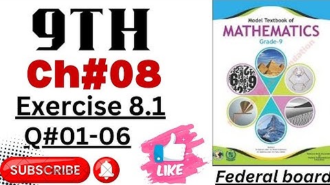 Class 9th Maths Chapter 8 Exercise 8.1 complete | ex 8.1 class 9 | 8.1 maths class 9 | Hafsa study