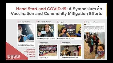Head Start & COVID-19: A Symposium on Vaccination and Community Mitigation Efforts