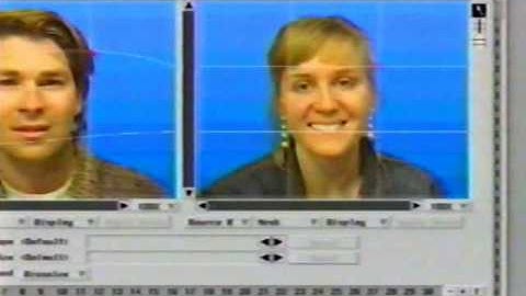 Morphing Images, old school: SGI Onyx with Wavefront 1994