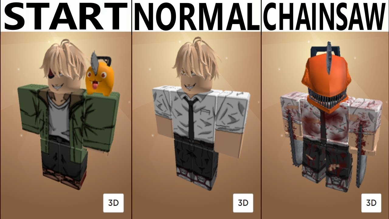 TOP 10 ROBLOX CHAINSAW-MAN COSPLAY OUTIFTS!