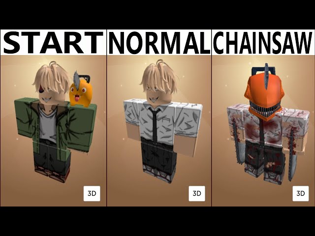 How To Make Denji/Chainsaw Man In Roblox 