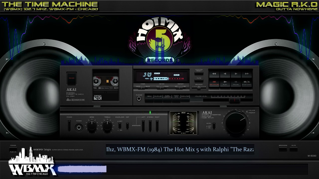 WBMX] 102.7 Mhz, WBMX FM (1984) The Hot Mix 5 with Ralphi "The Razz"  Rosario - YouTube