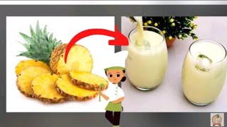 Jus ananas ak lèt konsantre / RECETTES PLUS