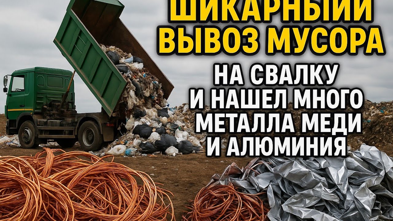 И снова ШИКАРНЫЙ вынос с ХАТЫ! Море холявного металла, меди и алюминия со свалки!